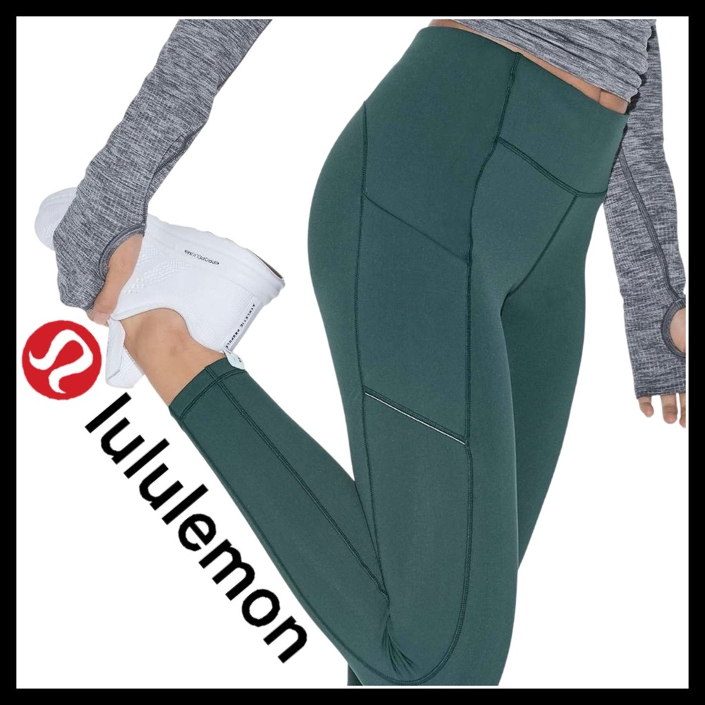 Lululemon Women’s Speed Up Tight Warp Tech Fleece 28" Legging Submarine Size (6)